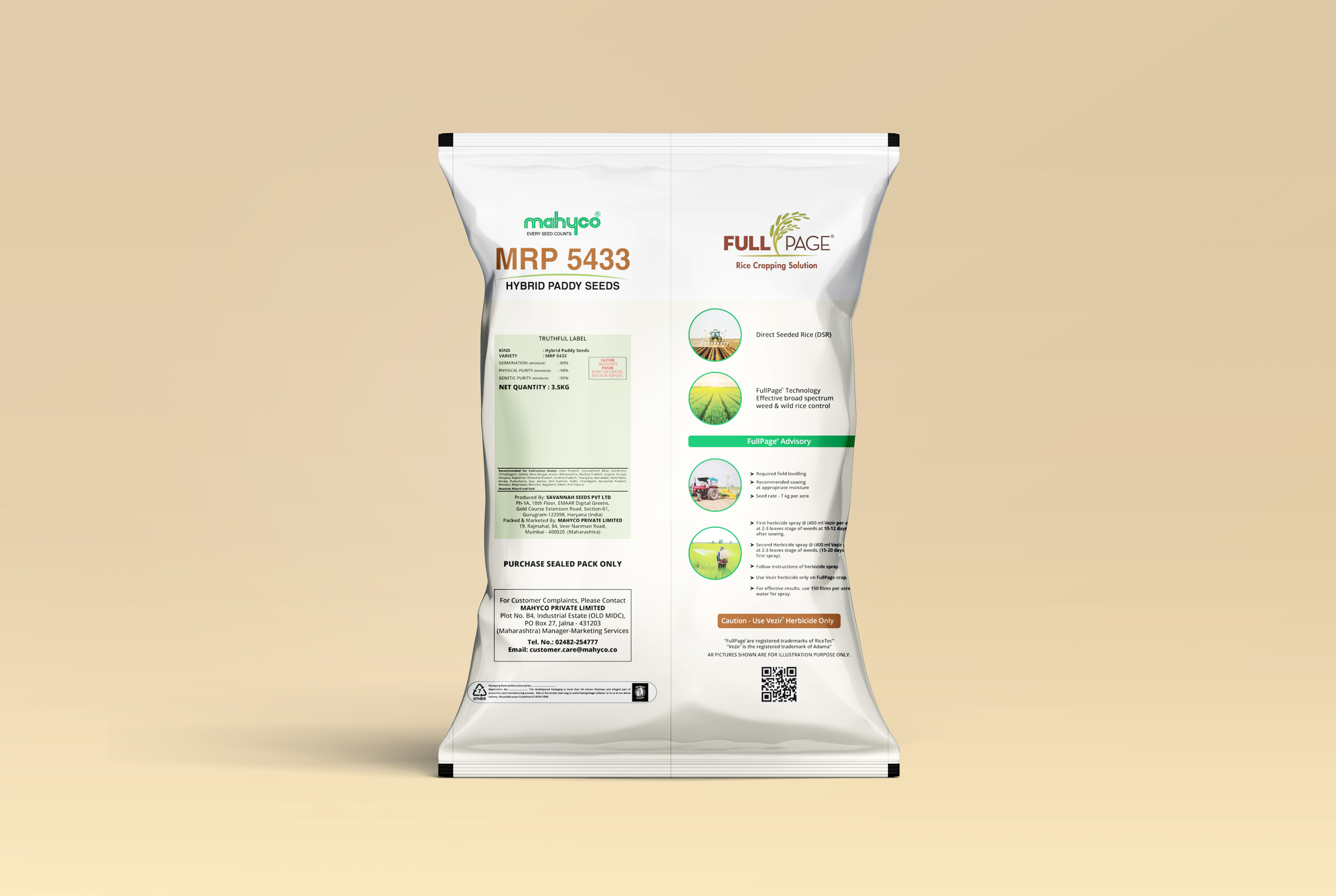 Mahyco Full Page Back